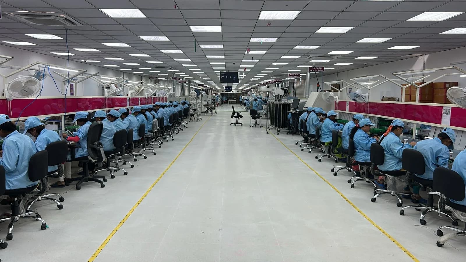 Digital Circuits manufacturing floor
