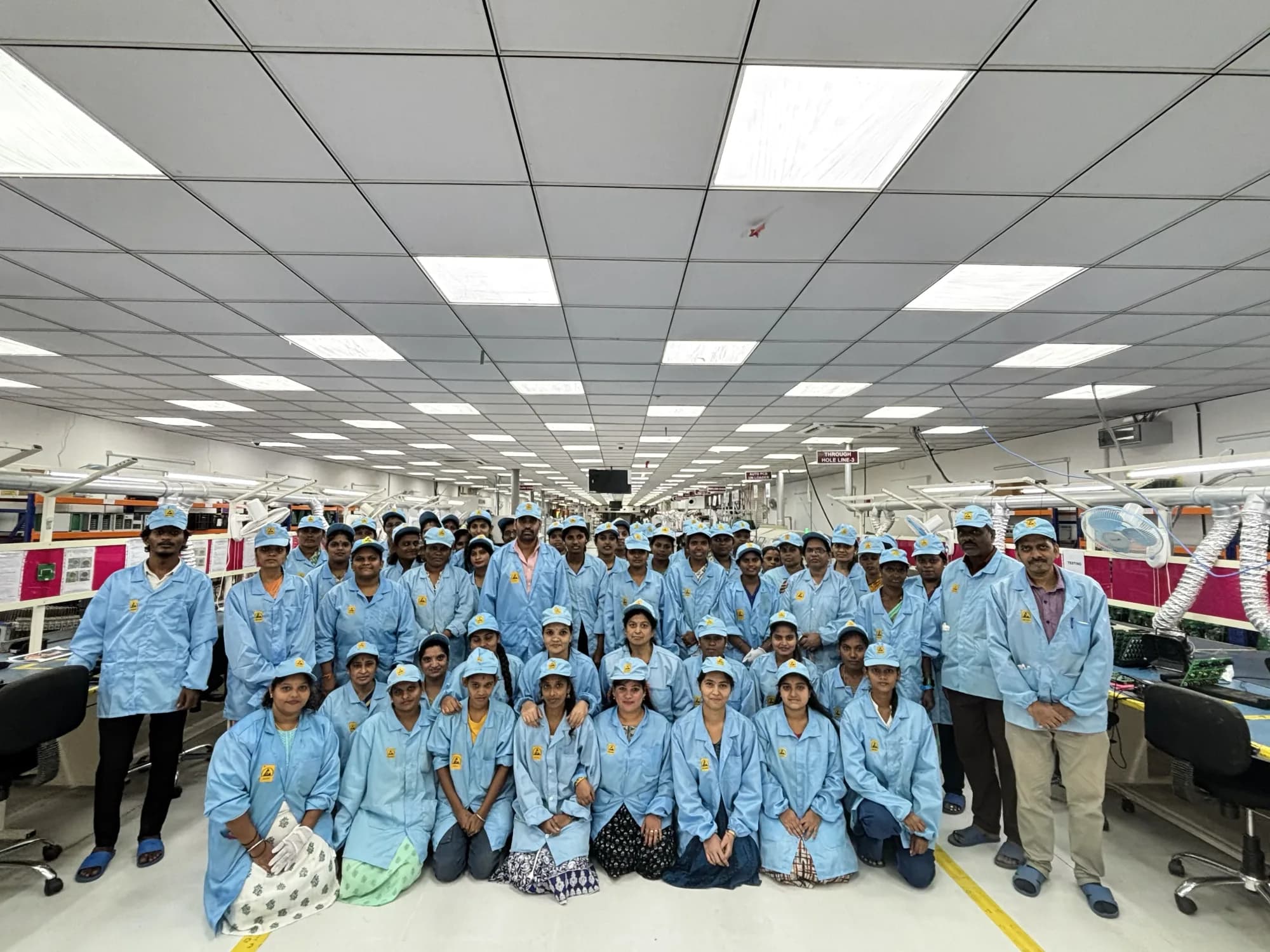 Electronics manufacturing services in India – the Digital Circuits manufacturing team