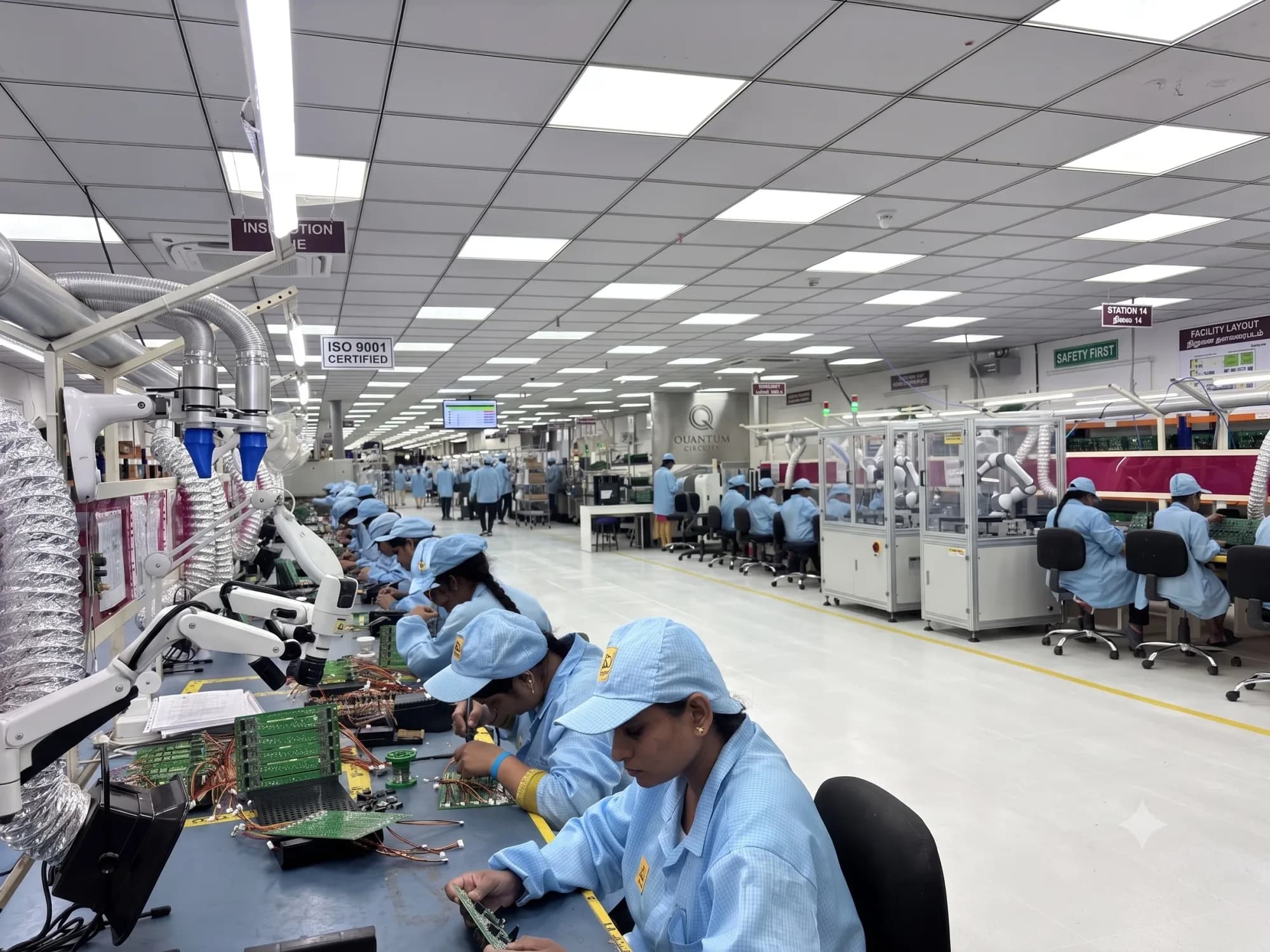 Digital Circuits assembly line